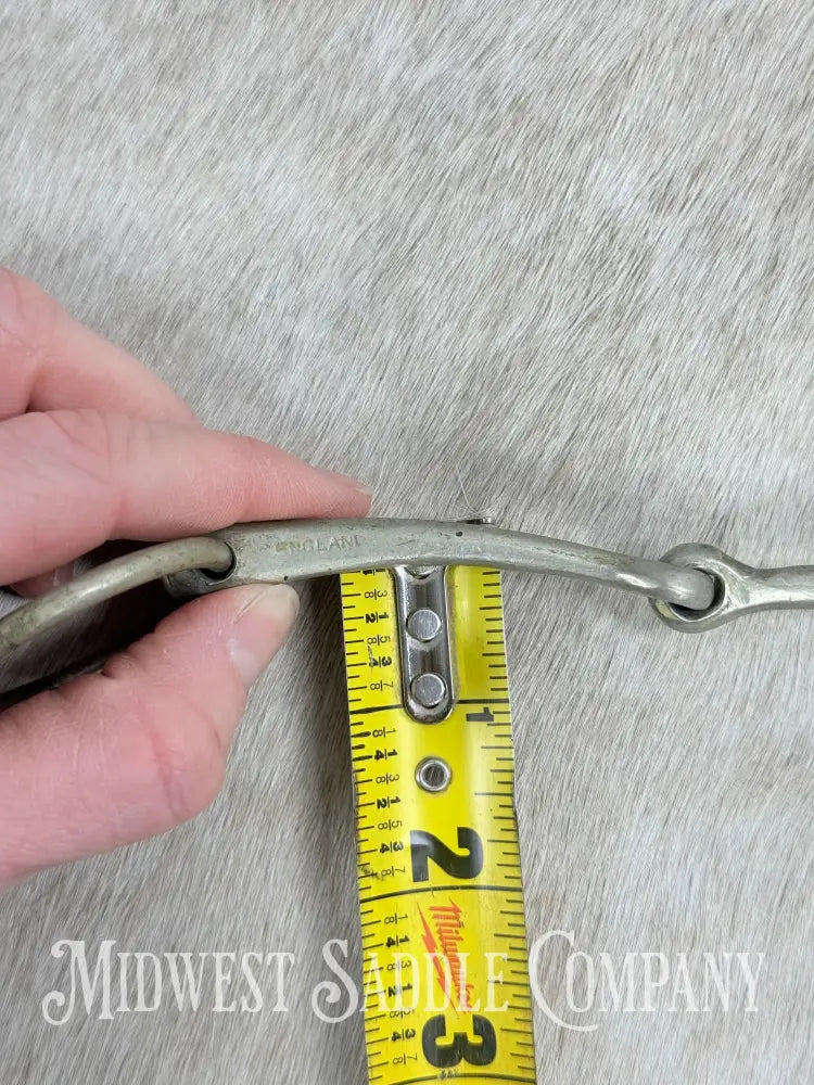 Pure Nickel Snaffle Bit