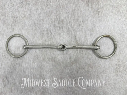 Pure Nickel Snaffle Bit