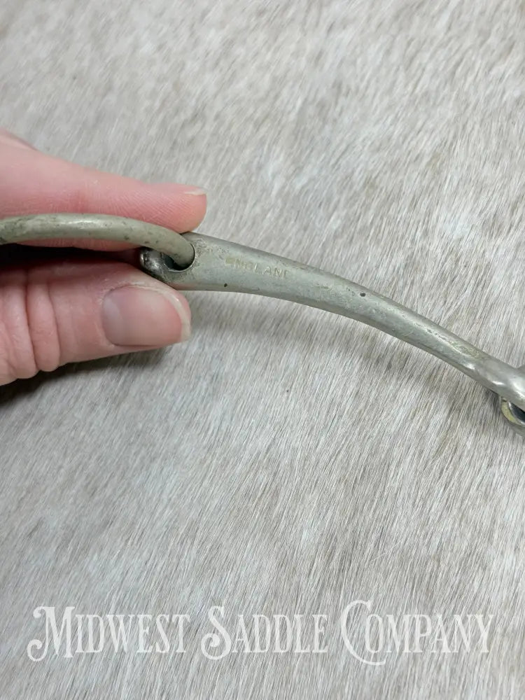 Pure Nickel Snaffle Bit