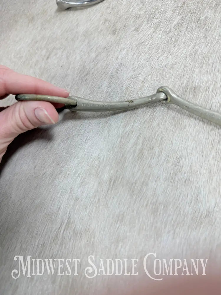 Pure Nickel Snaffle Bit