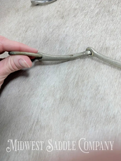 Pure Nickel Snaffle Bit