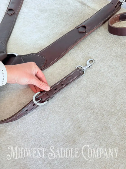 Weaver Leather Working Tack Pulling Collar Horse Size Breast Collar