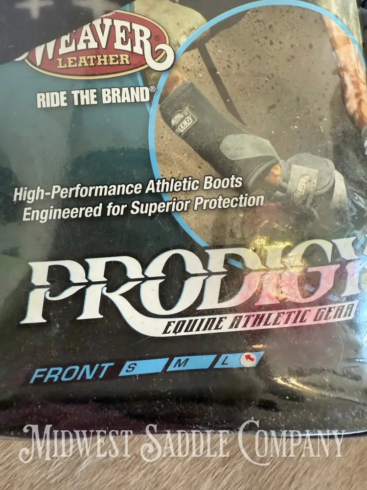 Weaver Prodigy Western Sports Medicine Impact Boots Front 2-Pack - Large Horse Boots