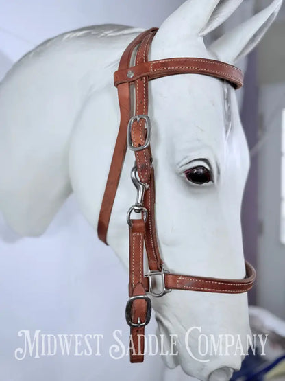 Western Halter Bridle Combination Headstall Full Horse Size - Bridles & Headstalls