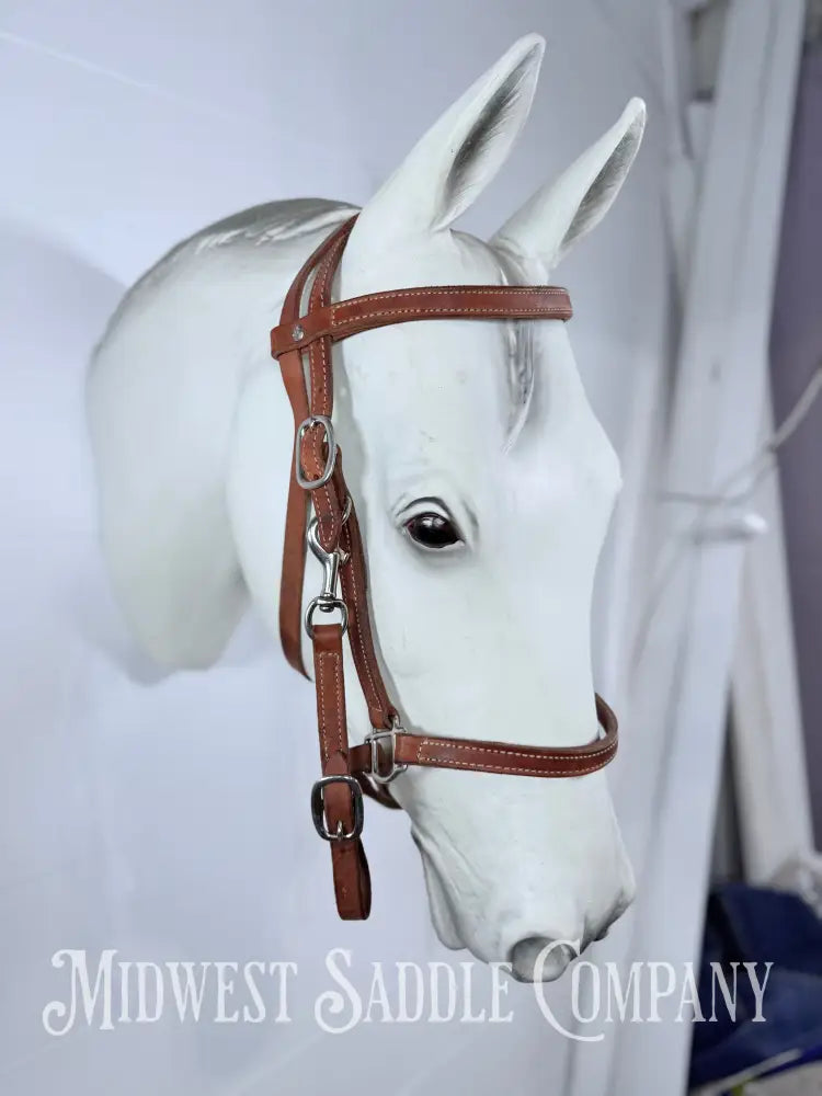 Western Halter Bridle Combination Headstall Full Horse Size - Bridles & Headstalls