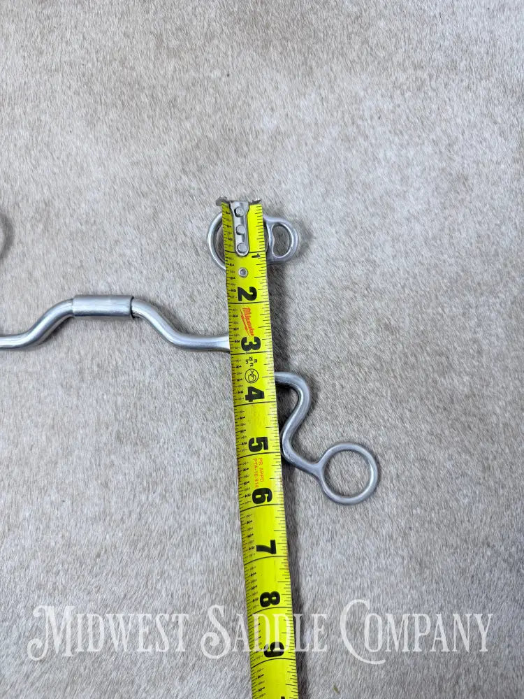 Western S Shank Low Port Curb Bit 5” - Bit