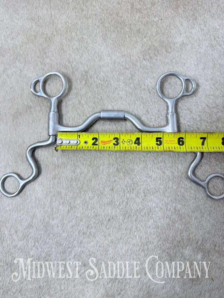 Western S Shank Low Port Curb Bit 5” - Bit
