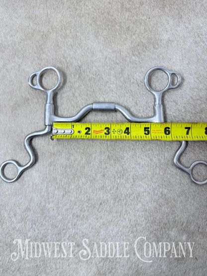 Western S Shank Low Port Curb Bit 5” - Bit