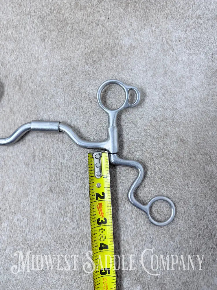 Western S Shank Low Port Curb Bit 5” - Bit