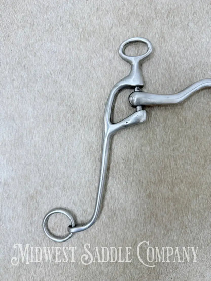 Western SS Low Port Gaited Tennessee Walking Horse Bit 5” - Bit