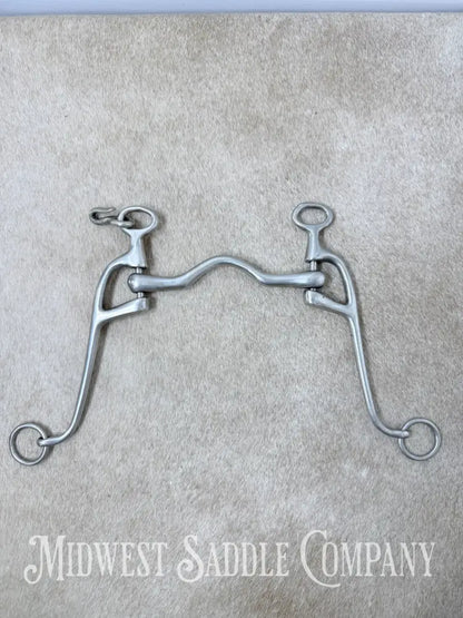 Western SS Low Port Gaited Tennessee Walking Horse Bit 5” - Bit
