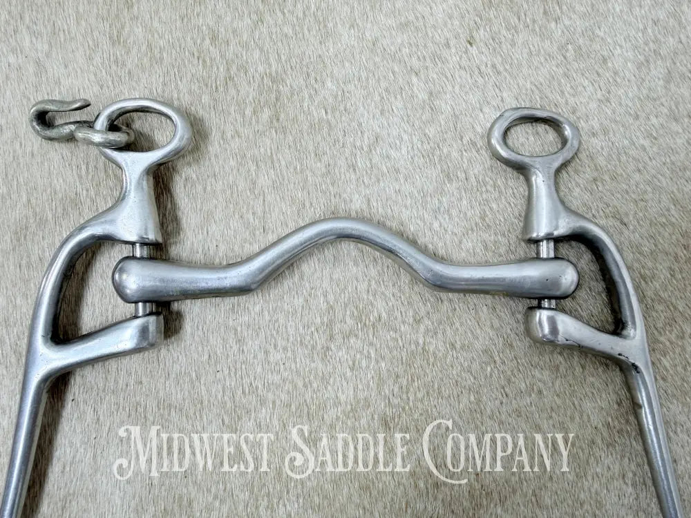 Western SS Low Port Gaited Tennessee Walking Horse Bit 5” - Bit