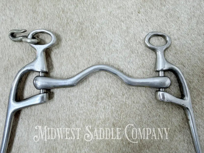 Western SS Low Port Gaited Tennessee Walking Horse Bit 5” - Bit