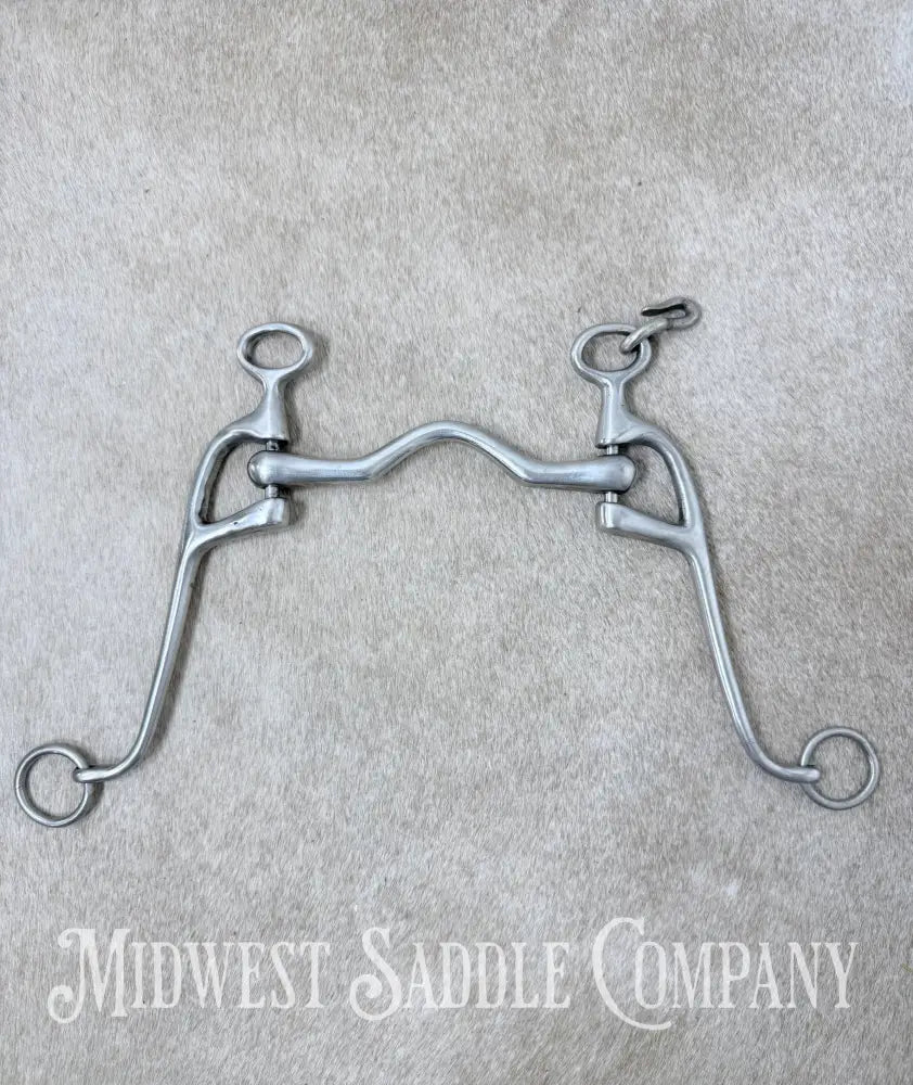 Western SS Low Port Gaited Tennessee Walking Horse Bit 5” - Bit