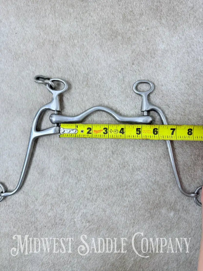 Western SS Low Port Gaited Tennessee Walking Horse Bit 5” - Bit